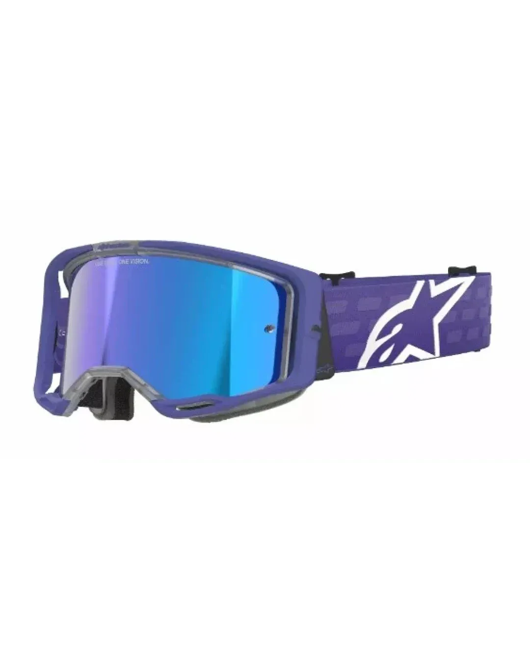 Мотокрос очила ALPINESTARS VISION 8 CORP PURPLE MIRROR-BLUE