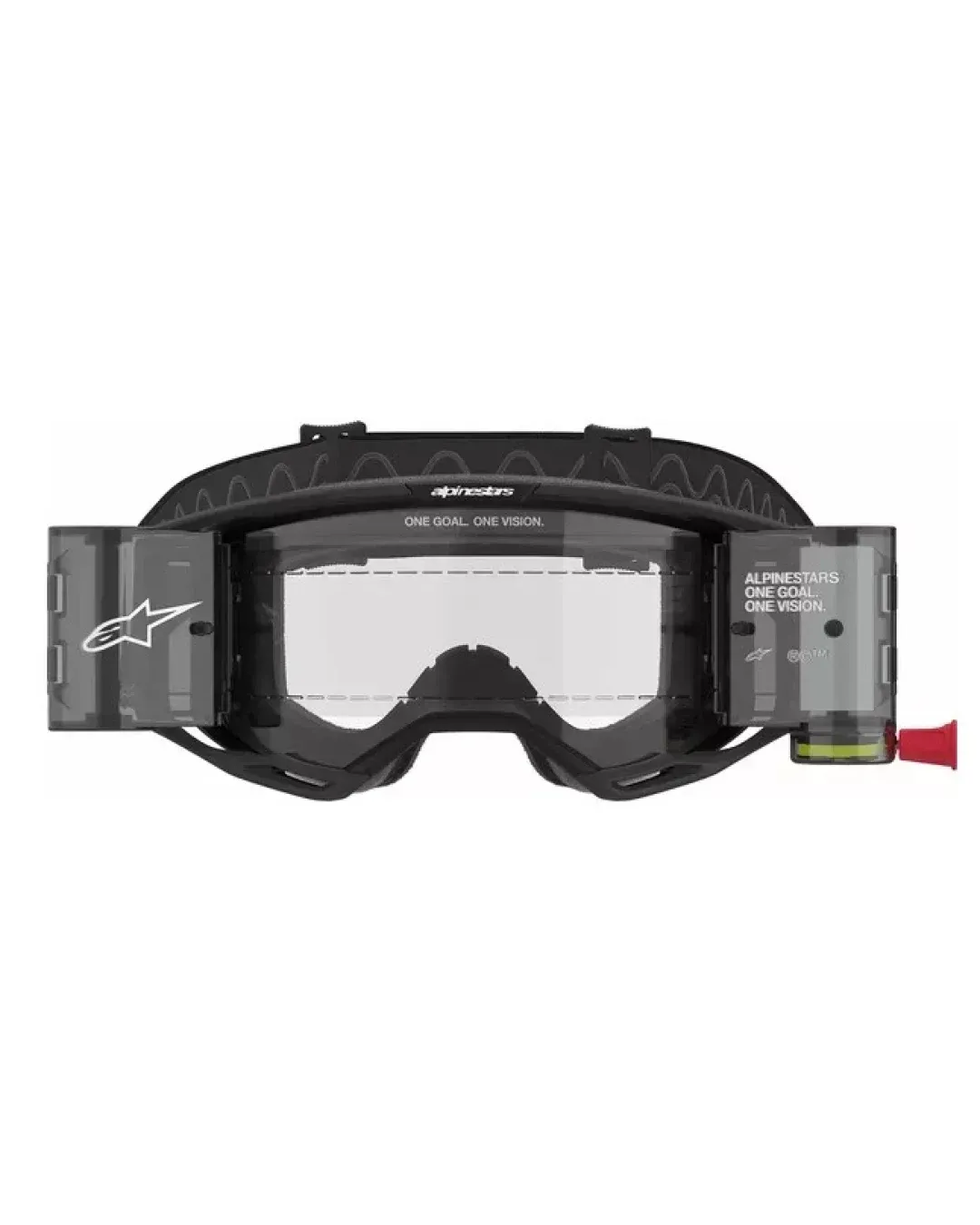 Мотокрос очила ALPINESTARS Vision 8 Corp Roll-Off BLK CLEAR