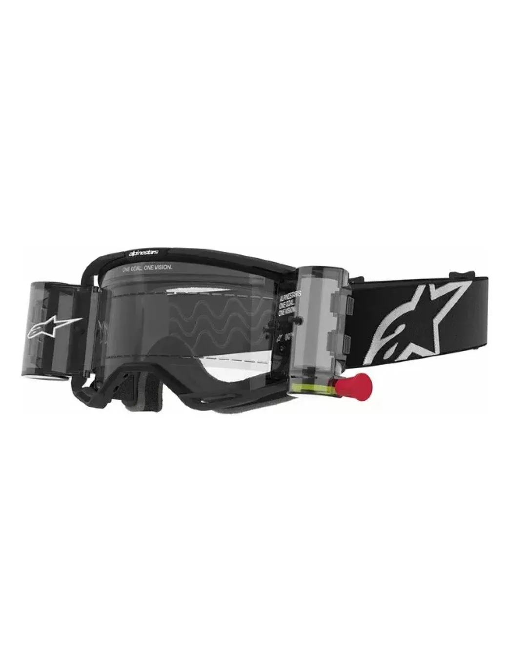 Мотокрос очила ALPINESTARS Vision 8 Corp Roll-Off BLK CLEAR