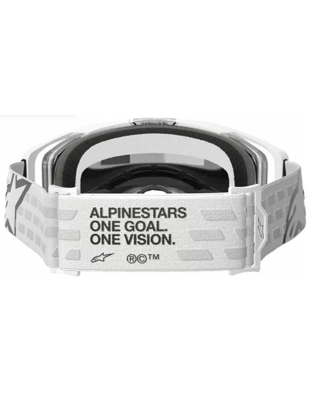 Мотокрос очила ALPINESTARS VISION 8 CORP WHT MIRROR-SILVER