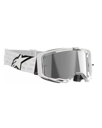 Мотокрос очила ALPINESTARS VISION 8 CORP WHT MIRROR-SILVER