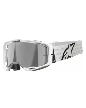 Мотокрос очила ALPINESTARS VISION 8 CORP WHT MIRROR-SILVER