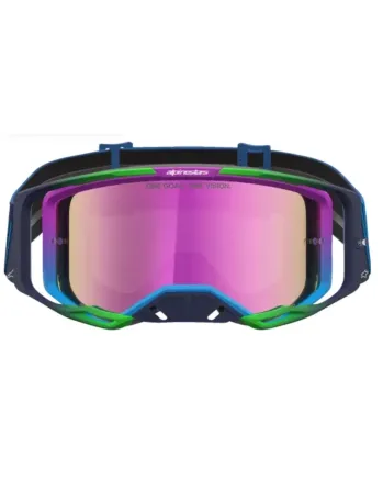 Мотокрос очила ALPINESTARS VISION 8 MAVEN BLITHE BLUE PUR MIRROR-PINK