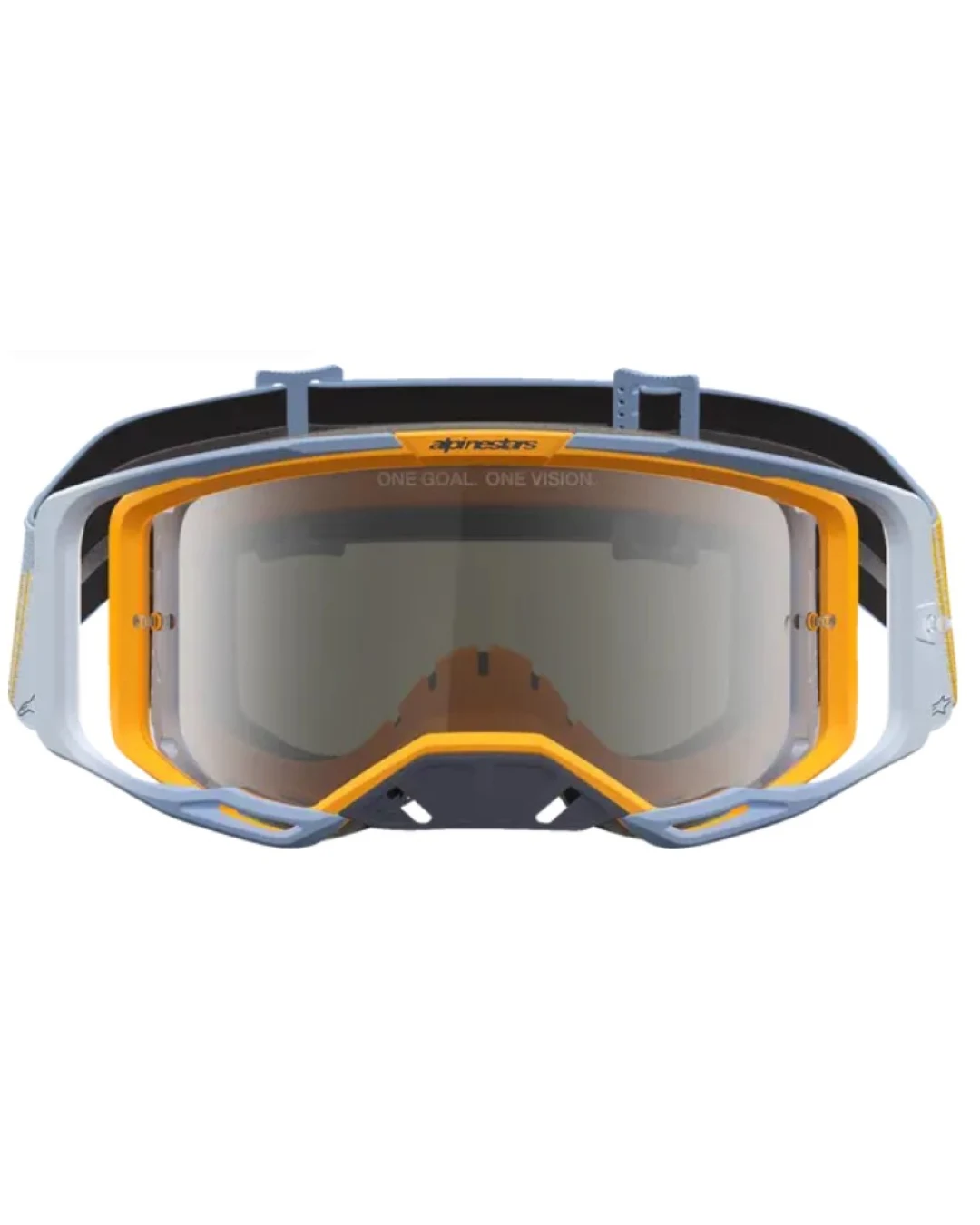 Мотокрос очила ALPINESTARS VISION 8 MAVEN DUST BL/ORG MRR SILVR