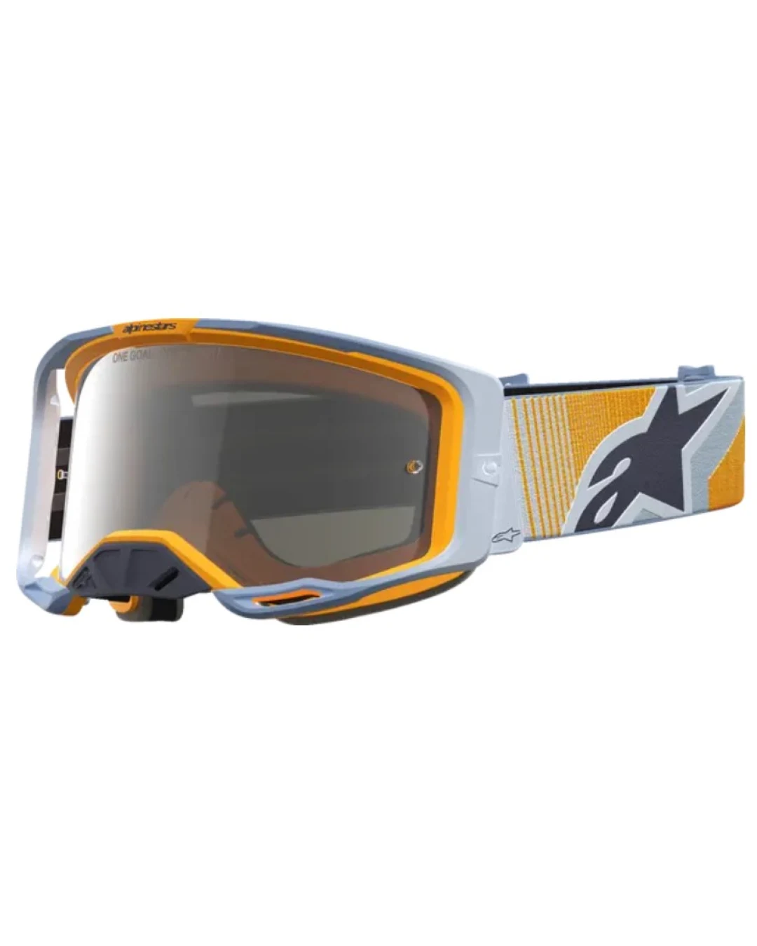 Мотокрос очила ALPINESTARS VISION 8 MAVEN DUST BL/ORG MRR SILVR