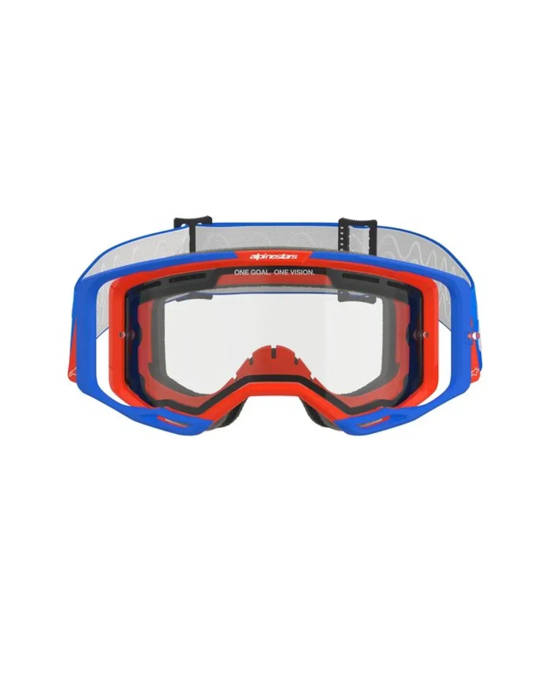Мотокрос очила ALPINESTARS VISION 8 WOODMARK DUAL PANE ORANGE