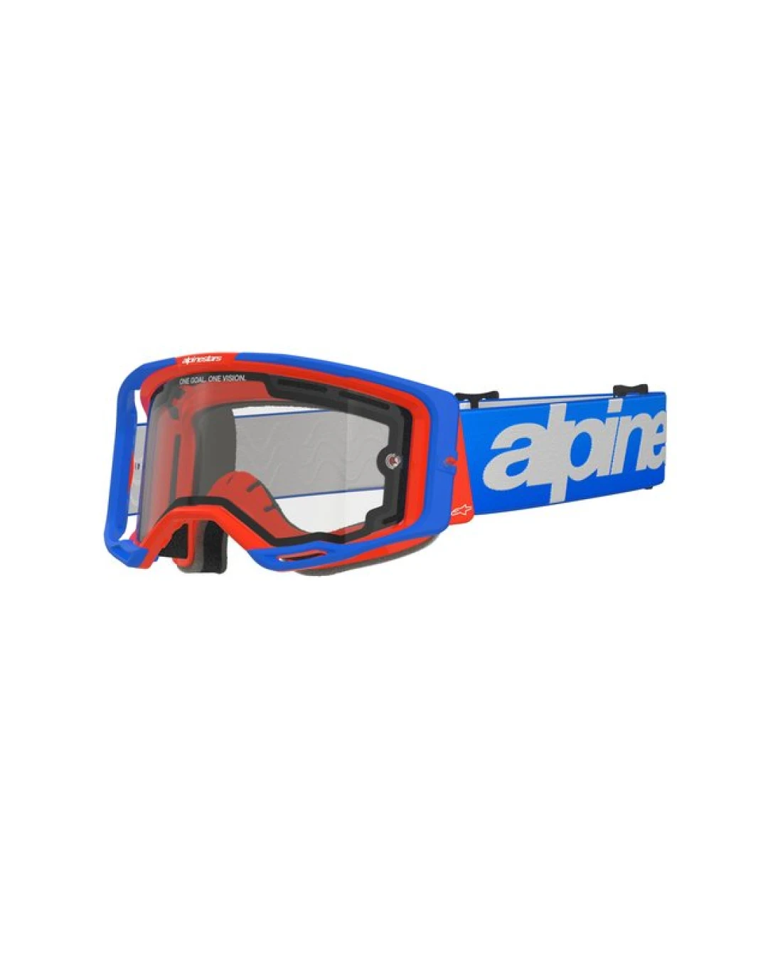 Мотокрос очила ALPINESTARS VISION 8 WOODMARK DUAL PANE ORANGE
