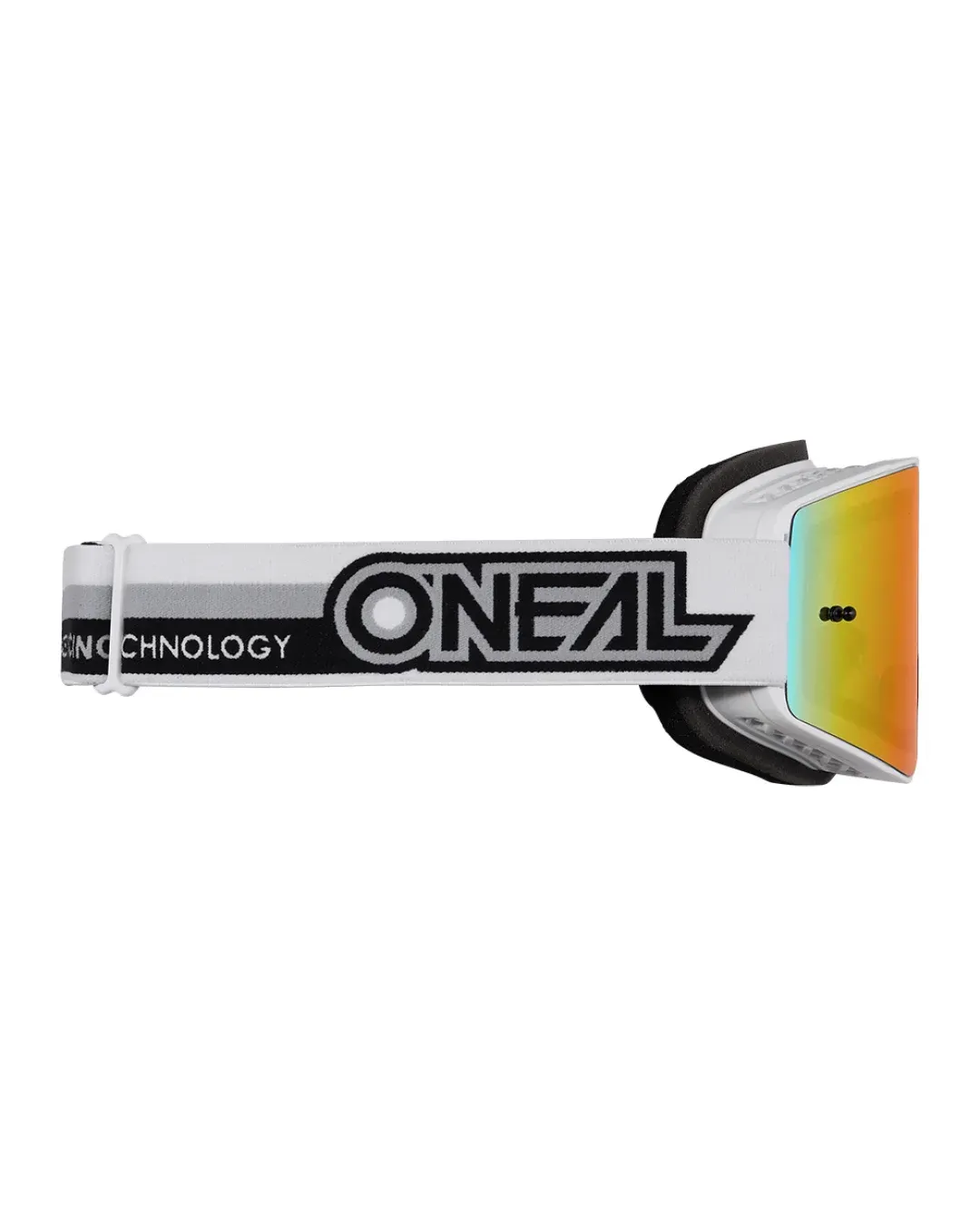 Мотокрос очила B-20 PROXY WHITE/BLACK - RADIUM RED