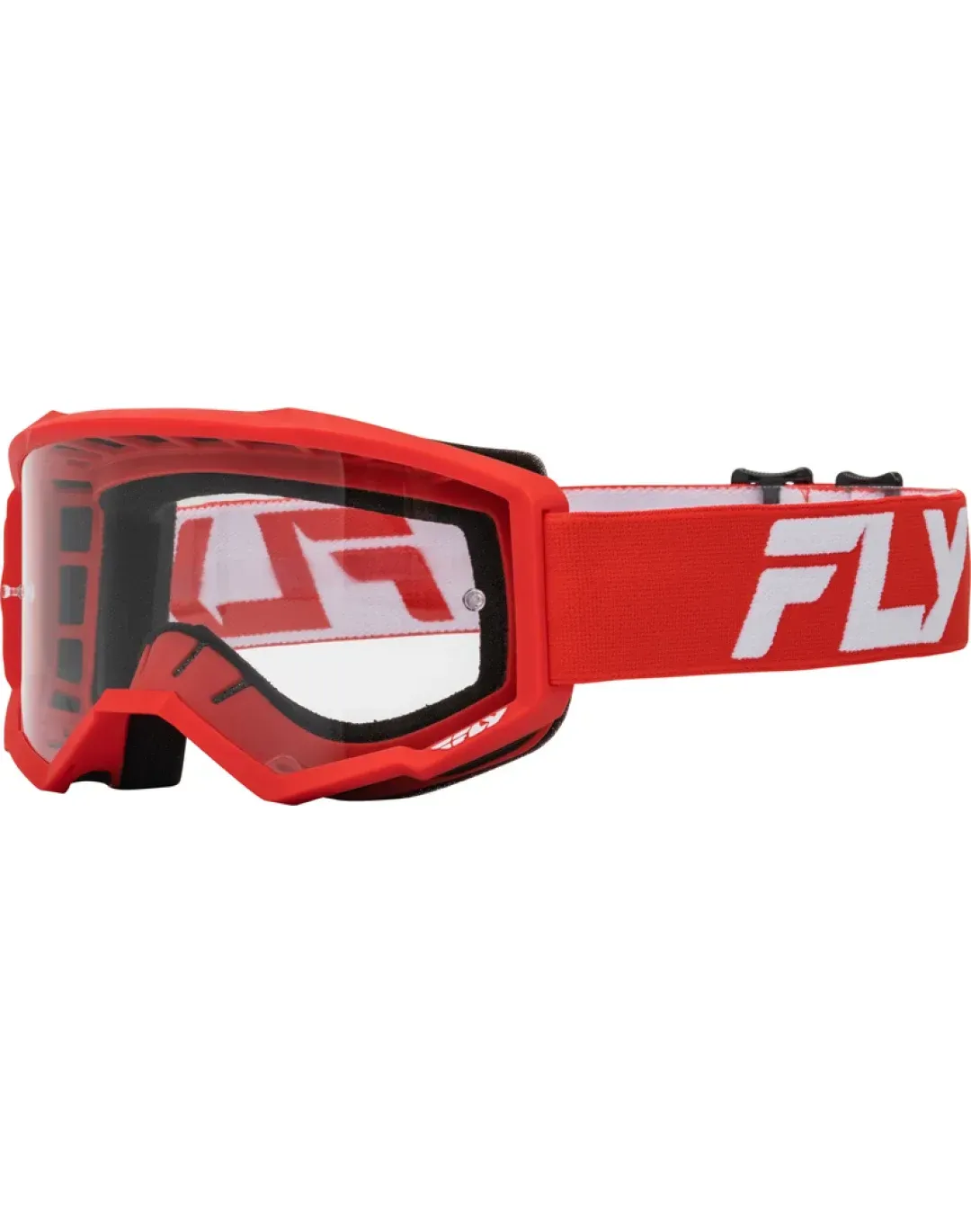 Мотокрос очила FLY RACING Focus 24 Red/White - Clear Lens