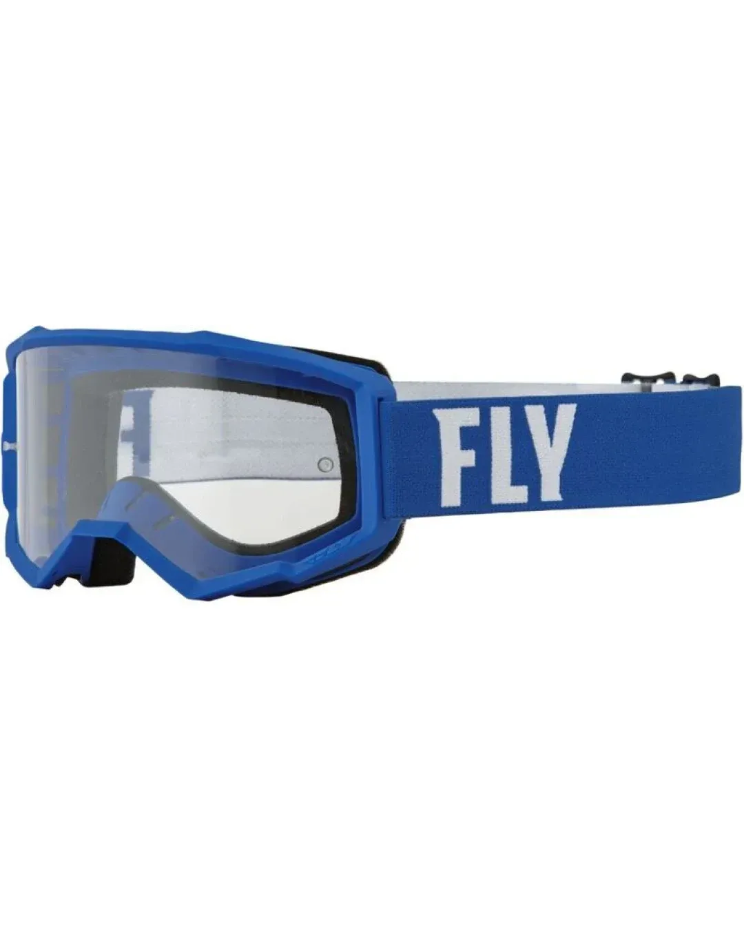 Мотокрос очила FLY RACING Focus Blue/White - Clear Lens