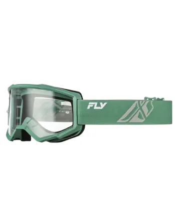 Мотокрос очила FLY RACING Focus Goggle Olive/Grey - Clear Lens