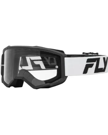Мотокрос очила FLY RACING Focus Goggle White - Clear Lens