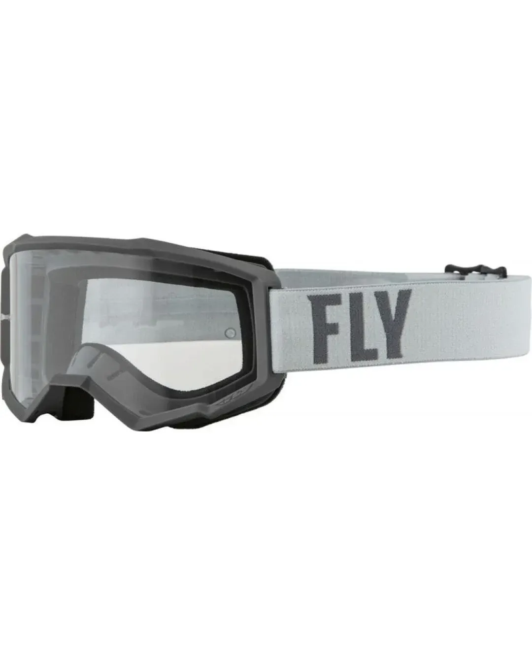 Мотокрос очила FLY RACING Focus Grey/Dark Grey - Clear Lens