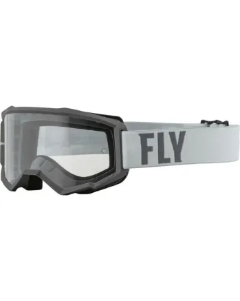 Мотокрос очила FLY RACING Focus Grey/Dark Grey - Clear Lens