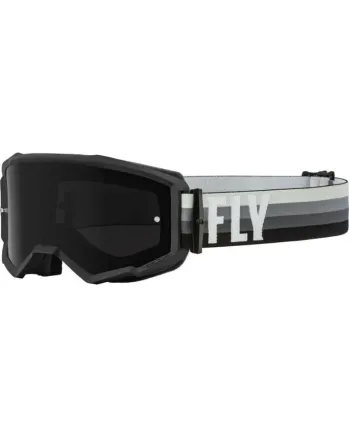Мотокрос очила FLY RACING Zone Black/Grey - Dark Smoke Lens