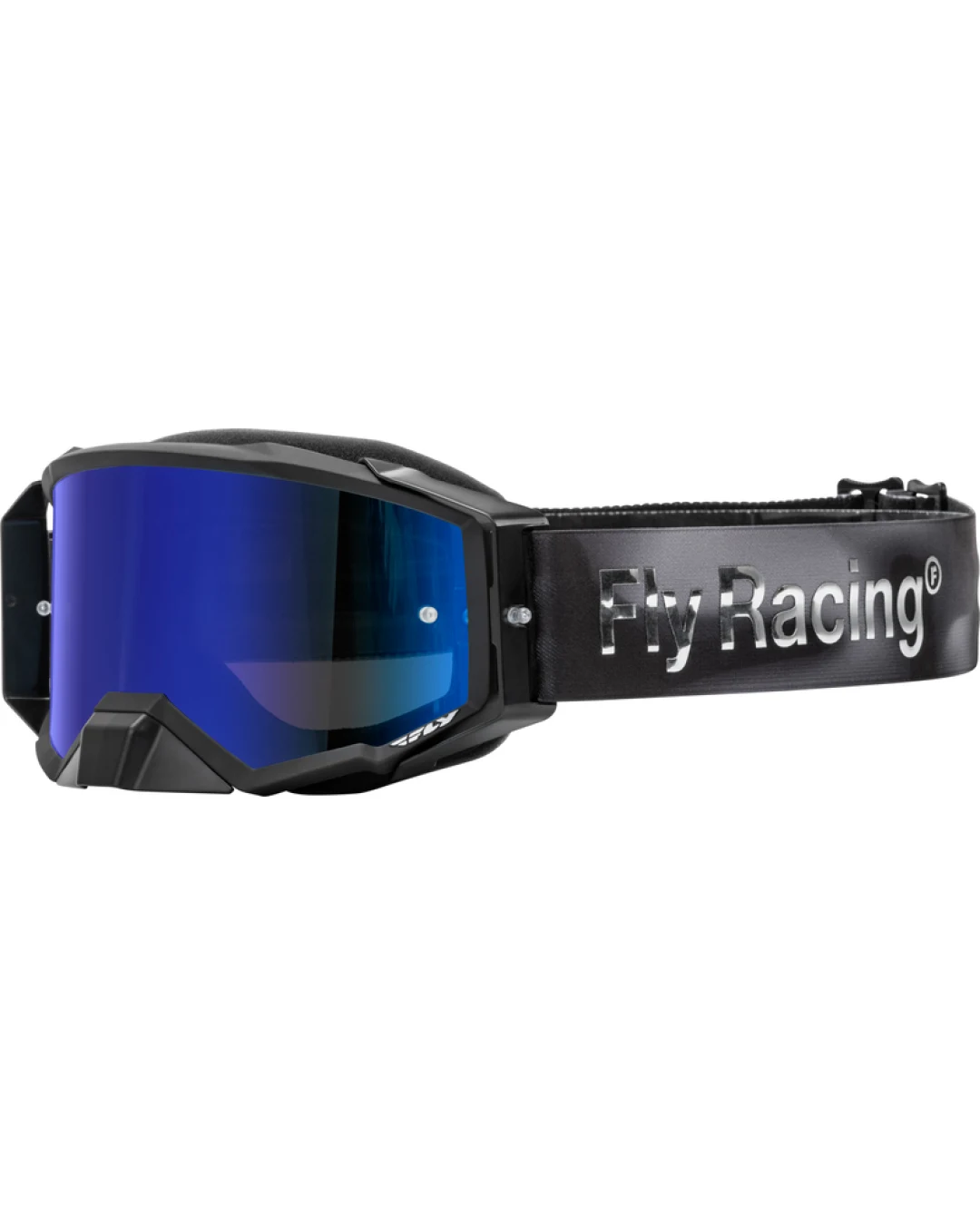 Мотокрос очила FLY RACING Zone Elite Black/Grey Camo - Dark Blue/Smoke Lens