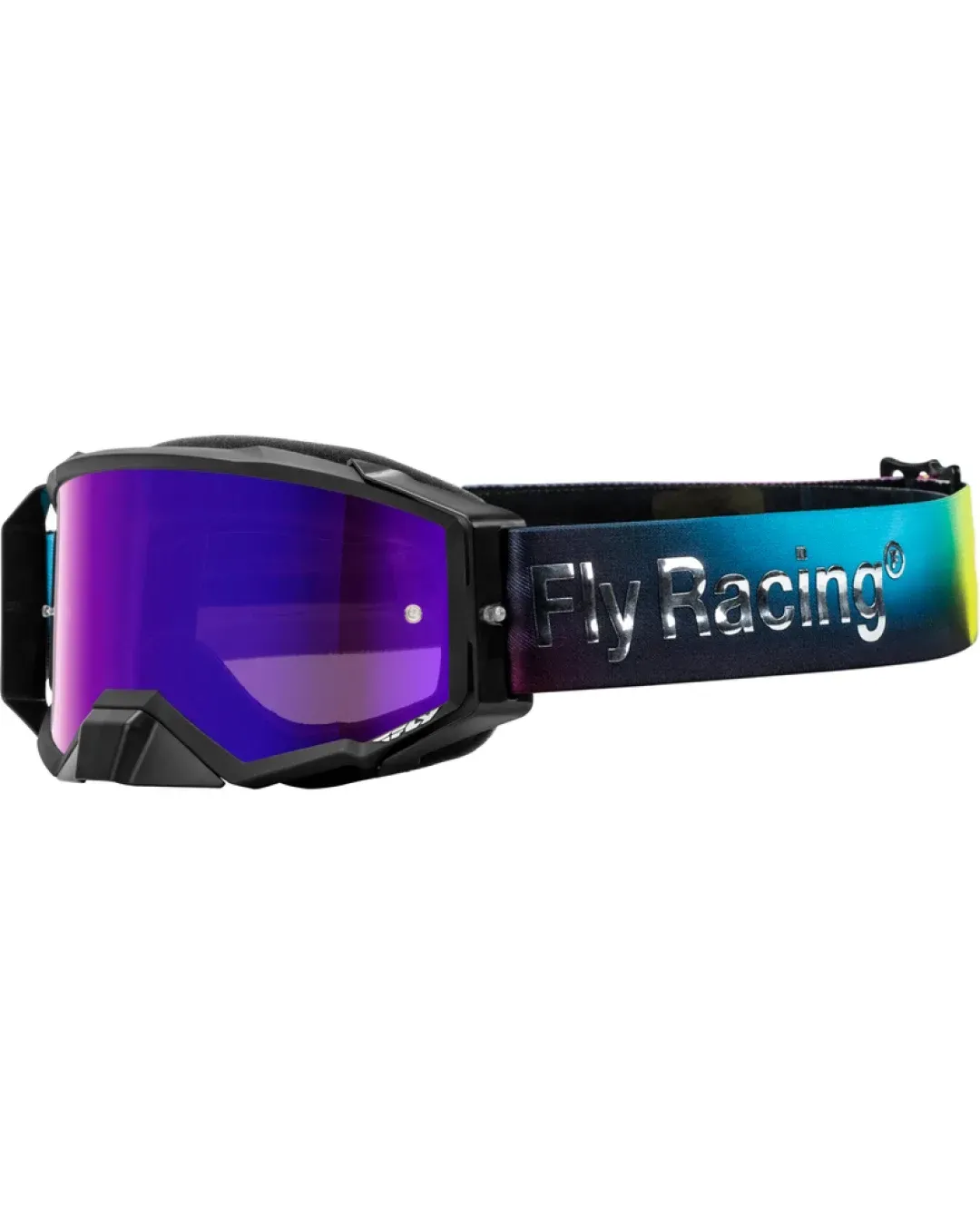Мотокрос очила FLY RACING Zone Elite Fuschia/Electric Blue/Hi-Vis/Magenta - Teal/Smoke Lens