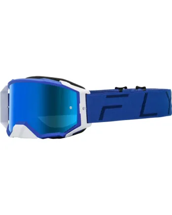Мотокрос очила FLY RACING Zone Pro Grey - Sky Blue Lens