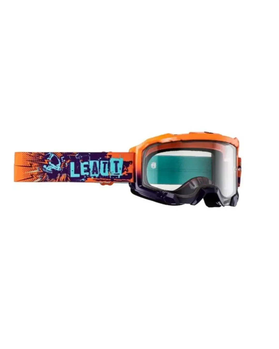 Мотокрос очила LEATT Velocity 4.5-Orange Clear 83%