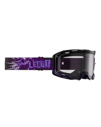Мотокрос очила LEATT Velocity 4.5 UV Purple Light Grey 58%
