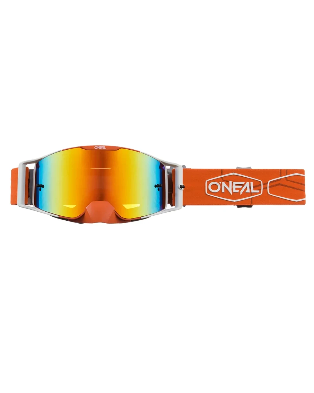 Мотокрос очила O`NEAL B-30 HEXX V.22 ORANGE/WHITE - RADIUM RED