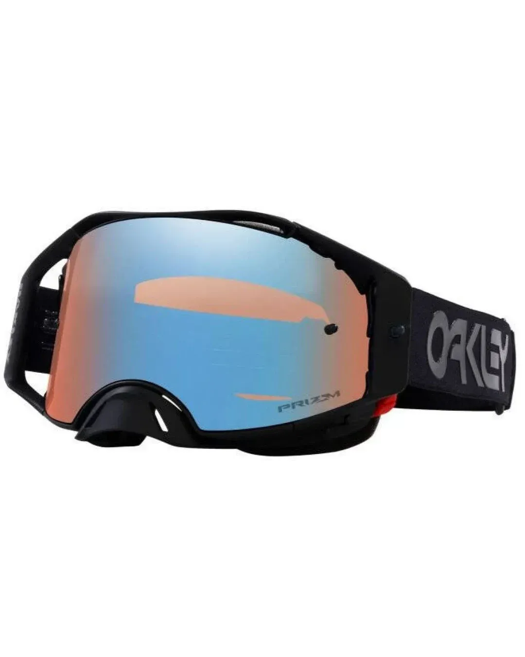 Мотокрос очила OAKLEY Airbrake MX B1B Blackout Prizm Sapphire