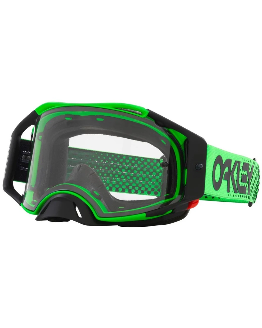 Мотокрос очила OAKLEY Airbrake MX B1B Green Clear