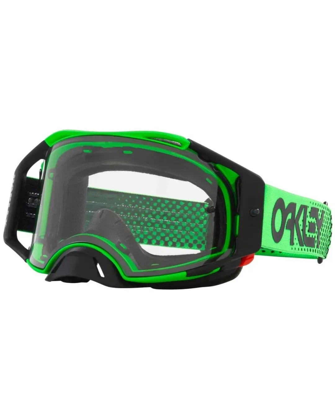 Мотокрос очила OAKLEY Airbrake MX B1B Green Clear