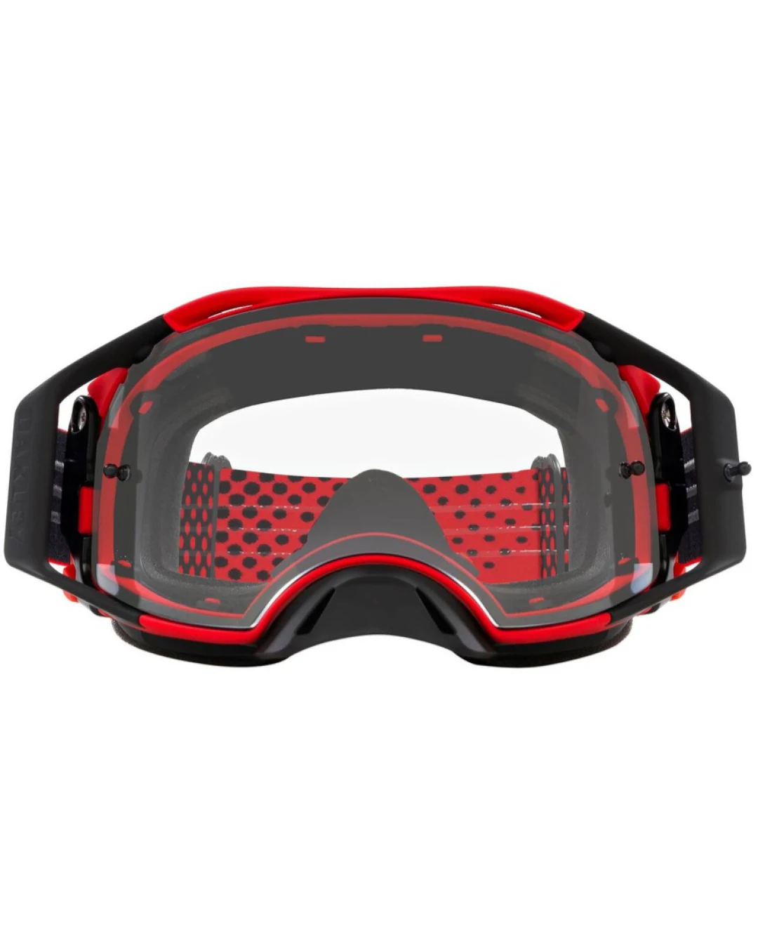 Мотокрос очила OAKLEY Airbrake MX Moto Red B1B Clear