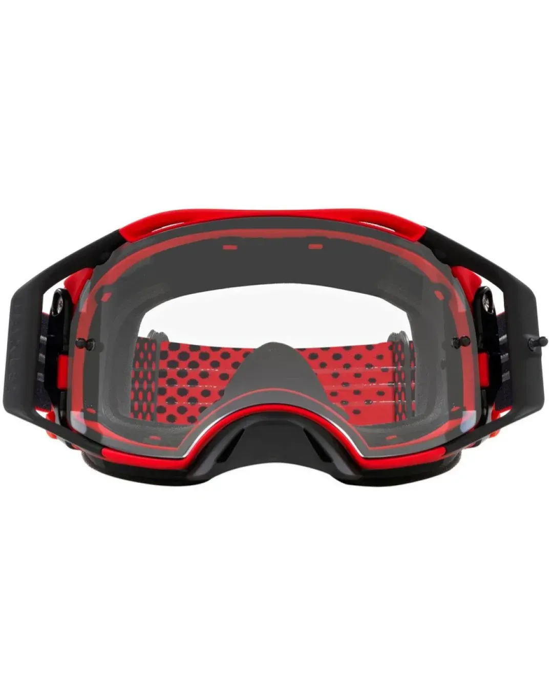Мотокрос очила OAKLEY Airbrake MX Moto Red B1B Clear