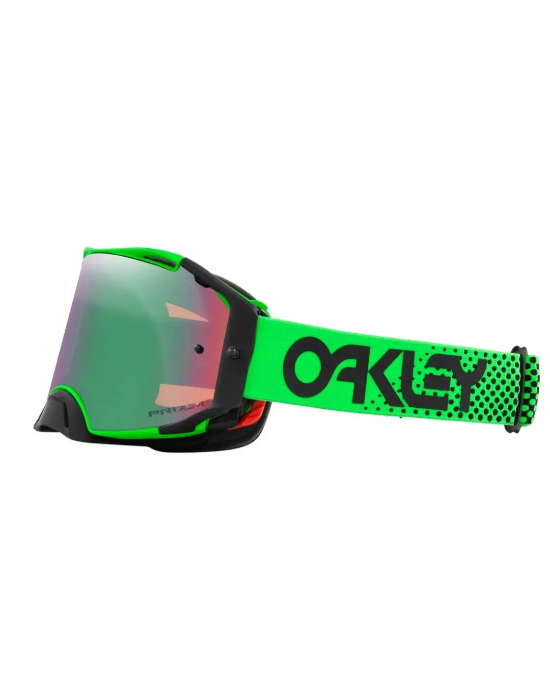 Мотокрос очила Oakley goggles Airbrake MX Moto Green B1B Prizm Jade