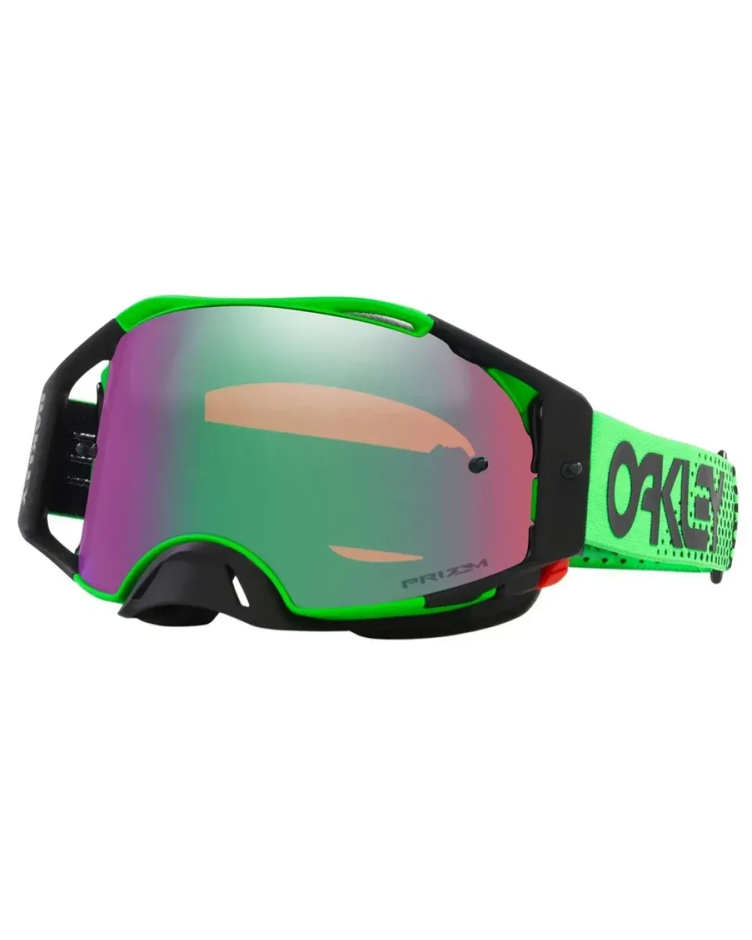 Мотокрос очила Oakley goggles Airbrake MX Moto Green B1B Prizm Jade