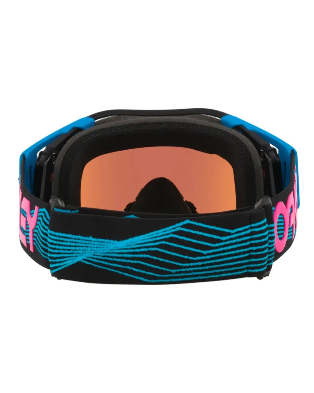 Мотокрос очила Oakley gogles Airbrake MX Blue Wired Prizm Sapphire