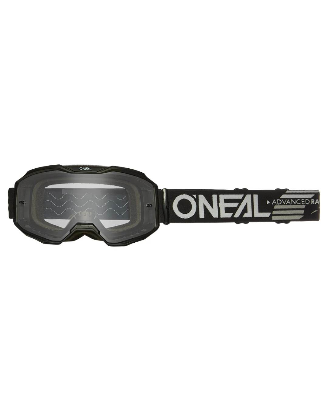 Мотокрос очила O'NEAL B-10 SOLID BLACK - CLEAR V.24