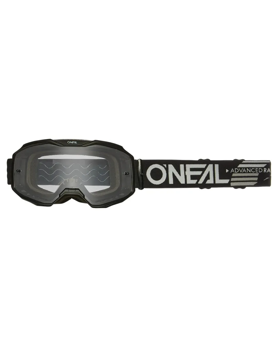 Мотокрос очила O'NEAL B-10 SOLID BLACK - CLEAR V.24