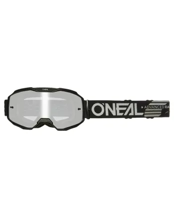 Мотокрос очила O'NEAL B-10 SOLID BLACK - SILVER MIRROR V.24