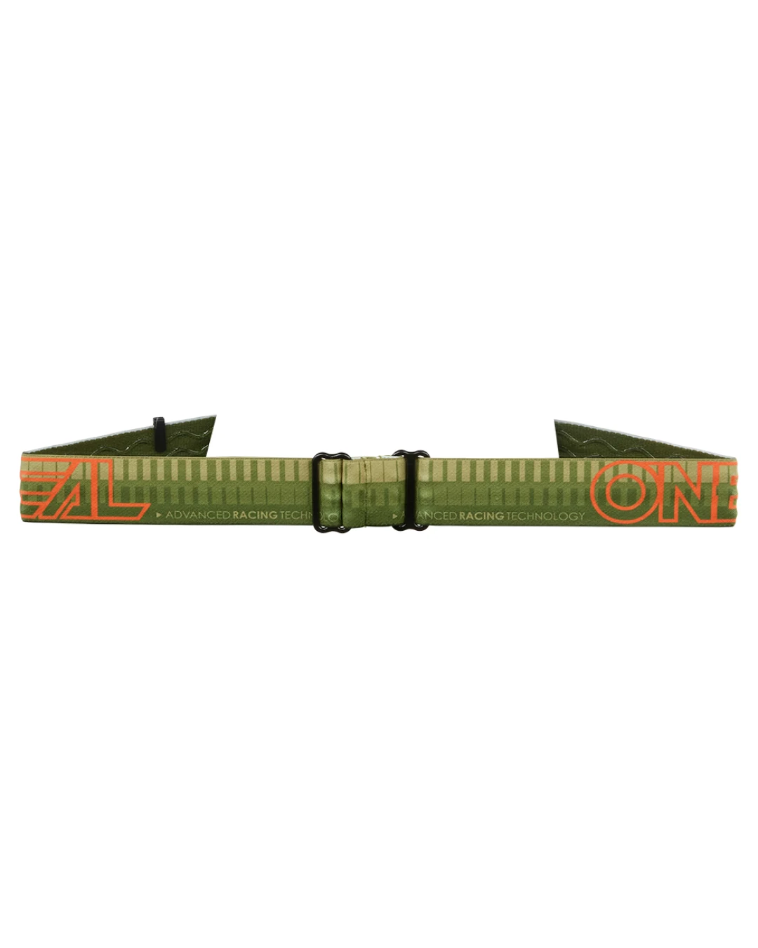 Мотокрос очила O'NEAL B-10 STRIPED GREEN/ORANGE - CLEAR V.26