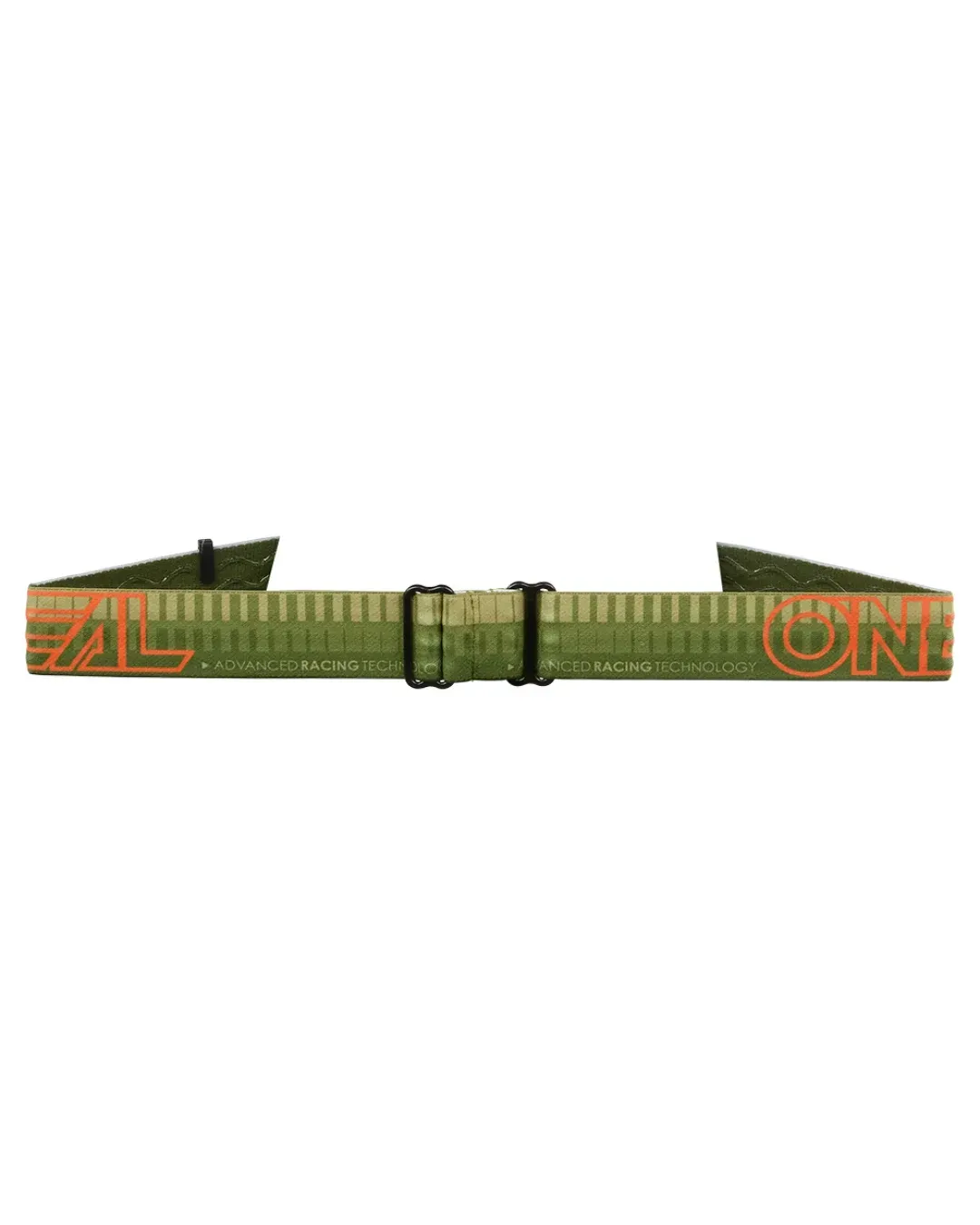 Мотокрос очила O'NEAL B-10 STRIPED GREEN/ORANGE - CLEAR V.26