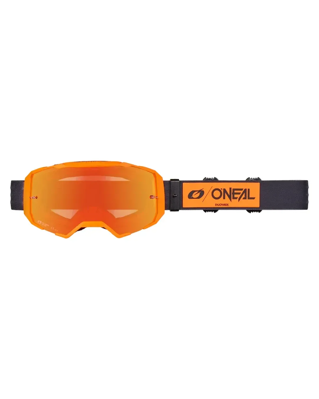 Мотокрос очила O'NEAL B-22 CORE BLACK/ORANGE - RADIUM RED