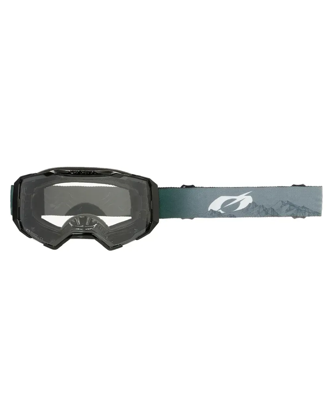Мотокрос очила O'NEAL B-22 COVERT GRAY/GREEN - CLEAR