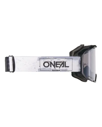 Мотокрос очила O'NEAL B-22 PAINT WHITE/BLACK - SILVER MIRROR