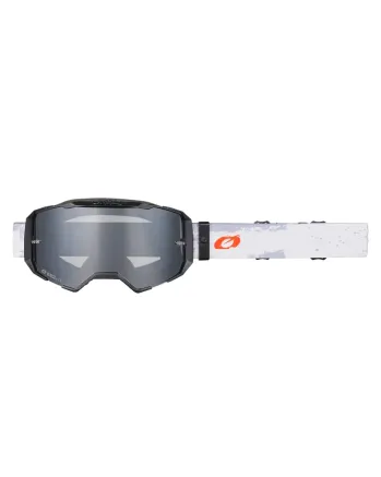Мотокрос очила O'NEAL B-22 PAINT WHITE/BLACK - SILVER MIRROR