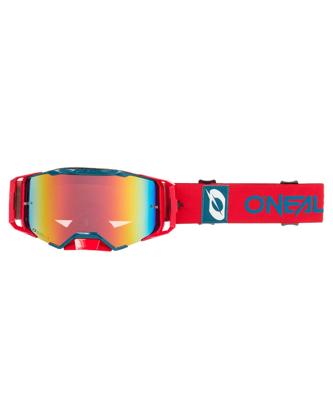 Мотокрос очила O'NEAL B-33 BOLD RED/BLUE - RADIUM RED