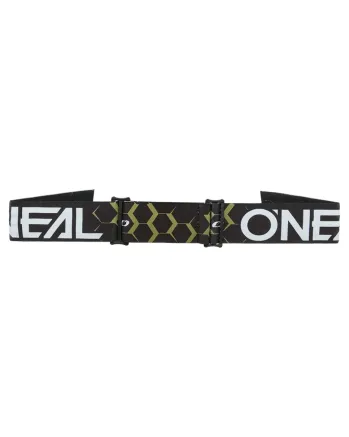Мотокрос очила O'NEAL B-33 HEXA BLACK/GOLD - SILVER MIRROR V.26