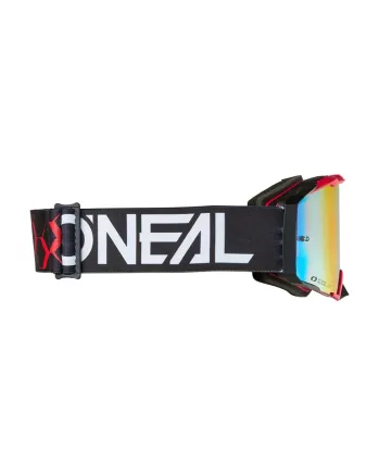 Мотокрос очила O'NEAL B-33 HEXA BLACK/RED - RADIUM RED V.26