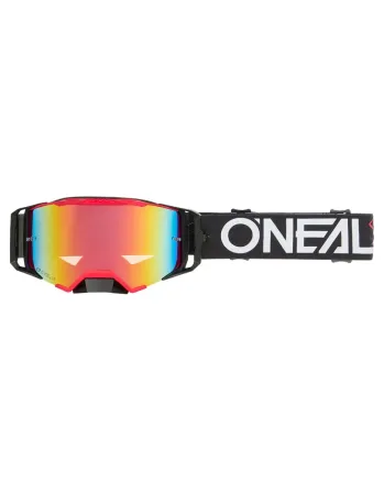 Мотокрос очила O'NEAL B-33 HEXA BLACK/RED - RADIUM RED V.26