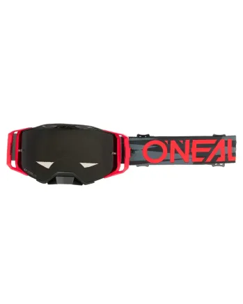 Мотокрос очила O'NEAL B-33 ICTUS BLACK/RED - GRAY