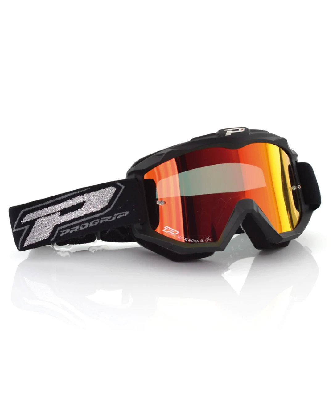 Мотокрос очила PROGRIP 3200 MIRROR  MATT BK