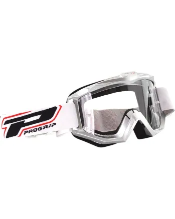 Мотокрос очила PROGRIP 3201 ATZAKI SILVER