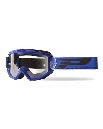 Мотокрос очила PROGRIP 3201 BLUE CLEAR